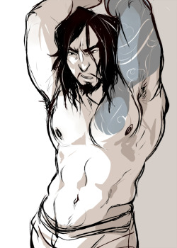 chop-fluff:  So uhhh, disheveled Hanzo, anyone?