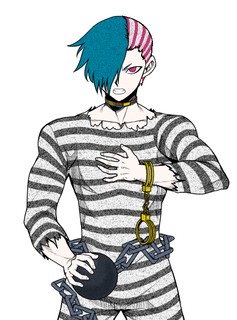 aliceyabusames: Not a big edit but I changed his hair so it’s the trans flag colorz!!
