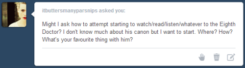 gallifreyburning:  gallifreyburning:  HELLO YOU! Look at you on this beautiful Friday, making awesom