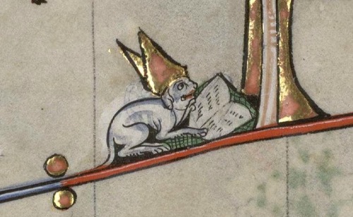 johanoosterman:Just some funny details from a marvellous manuscript: Verdun bibliothèque Municipal 1