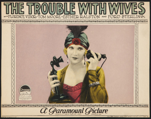 THE TROUBLE WITH WIVES (1925)