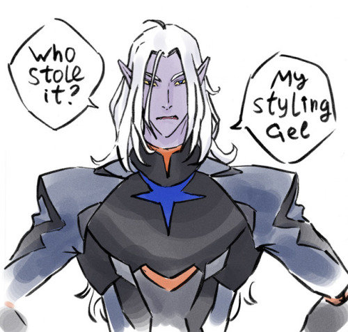 kir-tata: Prince Lotor in the morning.