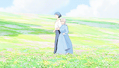 yakushis:   Howl’s Moving Castle + Blue Skies  