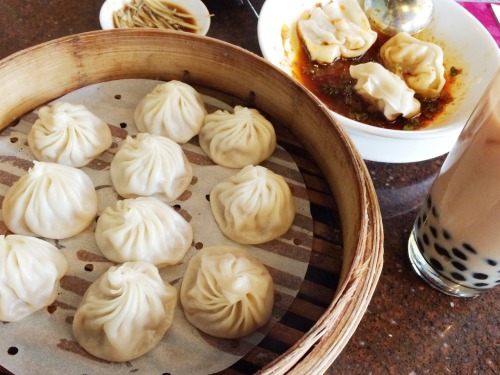 Drove from Portland to Seattle in the pouring rain for this! Nom nom. @ Din Tai Fung, in Bellevue WA