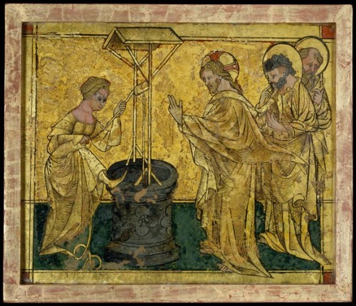 met-medieval-art:Jesus and the Samaritan Woman at the Well, Metropolitan Museum of Art: Medieval Art