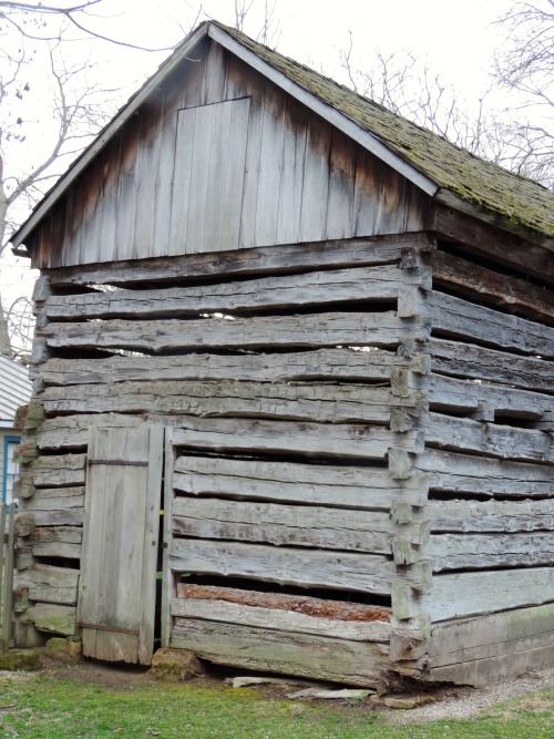 Storage Building, Historic Area, New Harmony, Indiana, 2014.Not certain what this might have been us