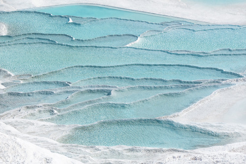 expressions-of-nature:Travertines of Pamukkale, Turkey by Talip Çetin