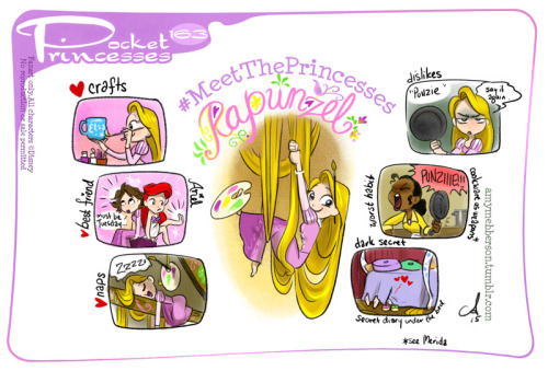 amymebberson:Pocket Princesses 163: Meet RapunzelPlease reblog, do not repost or remove creditsFaceb