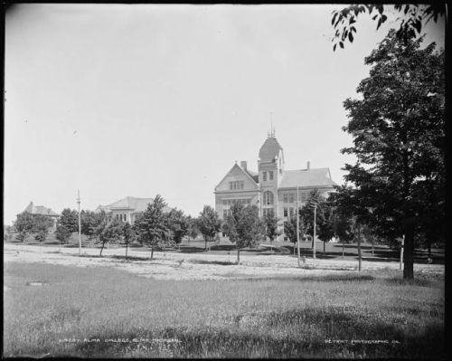 Alma College, Alma, Michigan, Detroit Photographic Co., circa 1900sdry plate negativeLibrary of Cong