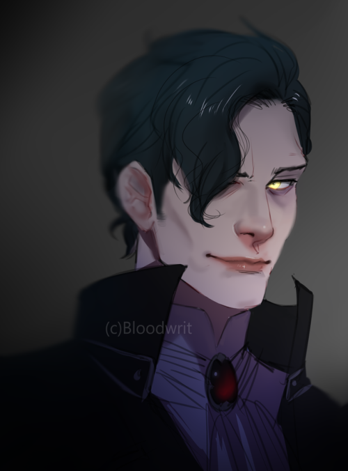 bloodwrit:a quick doodle of hubie. I didn’t think I’d love him as much as I do LOL 