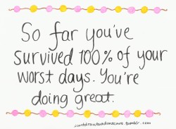 icantdrawbutdontcare:  You are doing much better than you give yourself credit for.