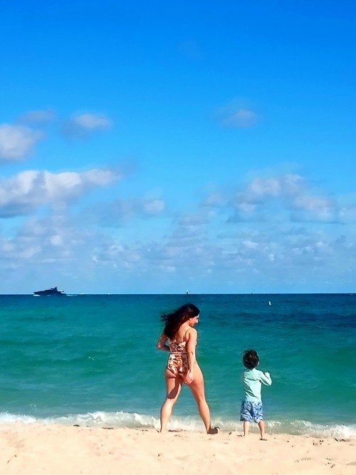 The Beauty Of Ocean Going Yachts, In The TECHNICOLOR Water And Skies Of MIAMI...