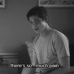 flying-with-musicinmyheart:  This is the part of the movie where I start crying. Then I don’t stop. The reason is, I know exactly where he’s coming from. It’s like… There’s so much pain and suffering and you want to end it all but you can’t.