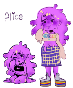 frogbun:I have a new OC, her name is Alice