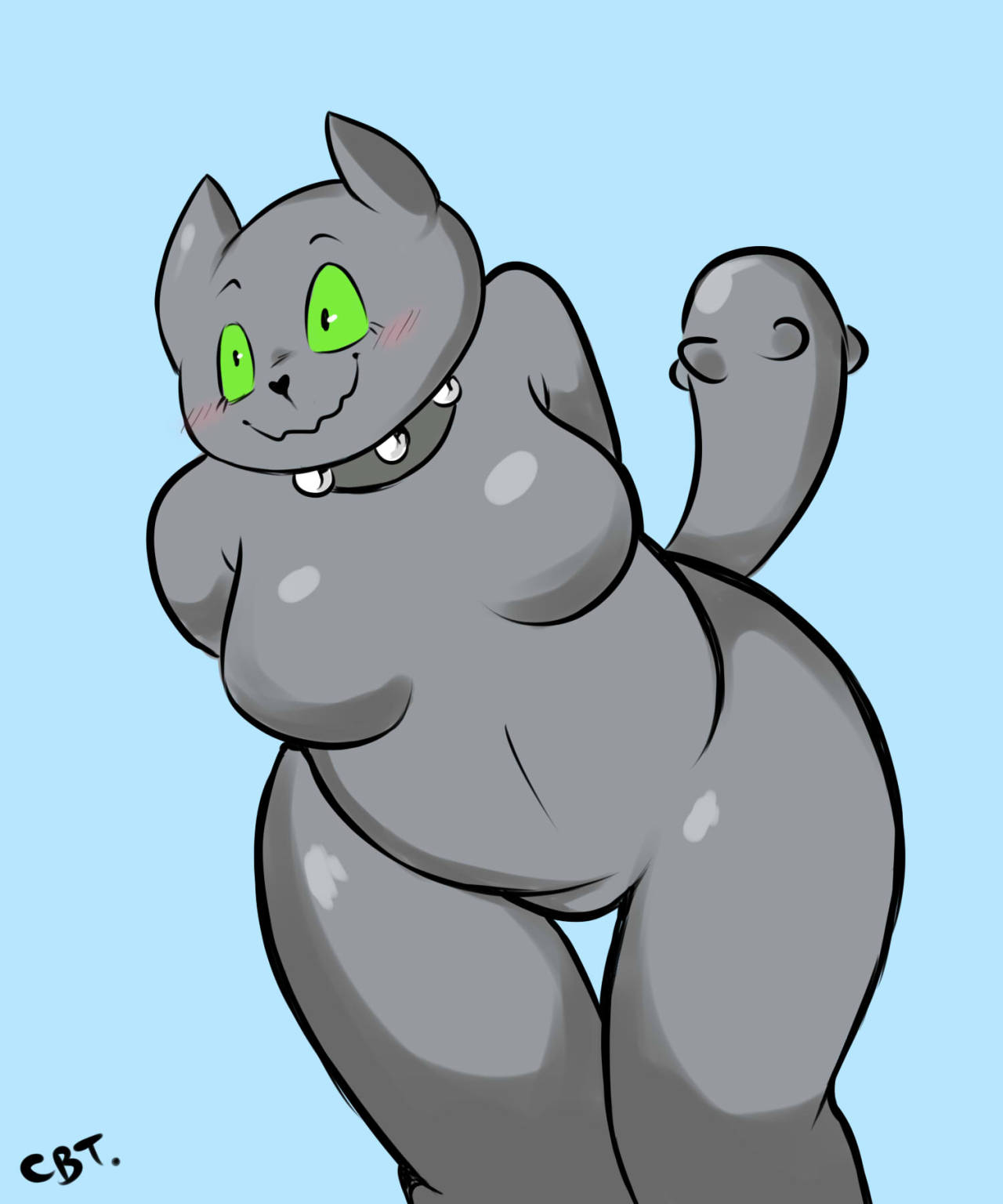 Searching the interwebs for chubby artists to learn from their style and, pardon