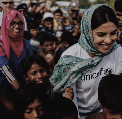 Priyanka Chopra visiting ROHINGYA refugees 