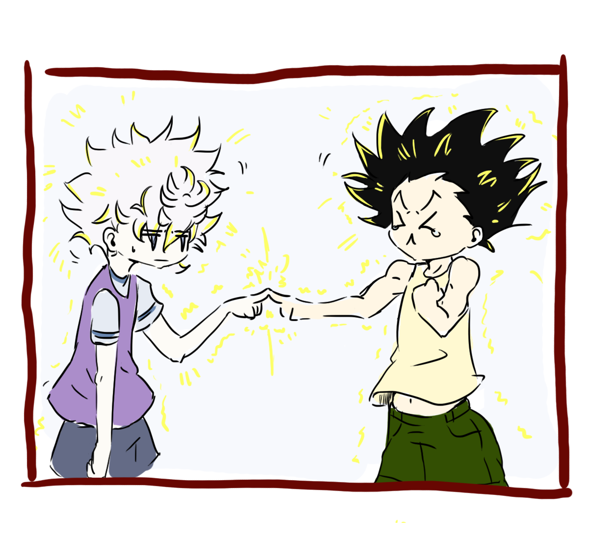 aoli-ne:Have you ever thought what is the mystery behind Gon’s hair? (Before he