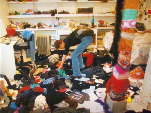 girl-cult-ure:Aya, 16, in her basement bedroom, looks for an outfit to wear to schoolSan Francisco, 