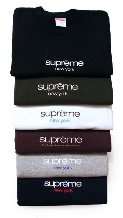 Supreme OG Classic Logo Tees