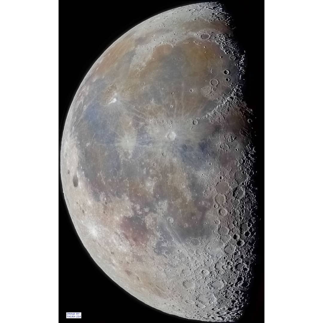 Craters and Shadows at the Lunar Terminator   Image Credit &amp; Copyright: Talha