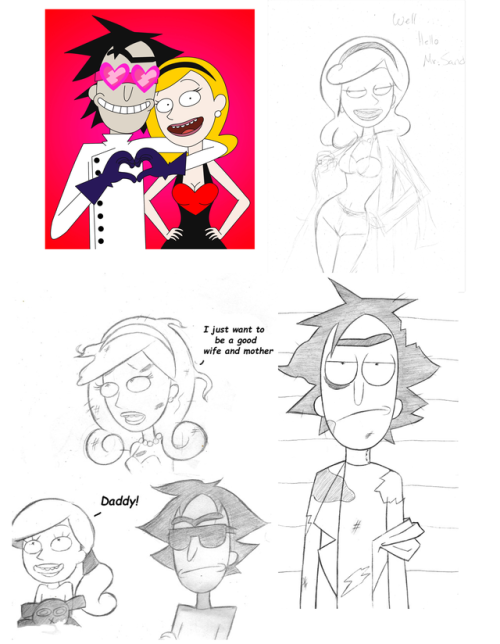 Lots Of My Mr And Mrs Sanchez And Baby Beth FANARTSSSS