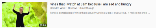 curls-and-courage:  curls-and-courage: Vine compilations on YouTube are the absolute pinnacle of millennial humor. The nostalgic compendium of their peers in an industry that they watched rise, fall, and burn in such a short period of their lifetime is
