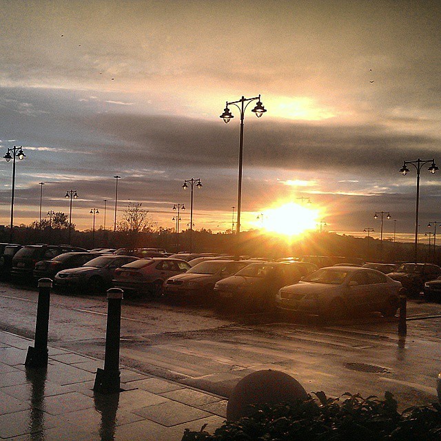 Bello atardecer en #Kildare Co.