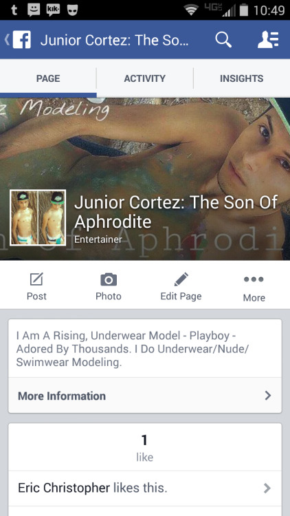 betomartinez:  rubencortez14:  betomartinez Go Like My New Fan Page On Facebook!:) @Junior Cortez: The Son Of Aphrodite Junior Cortez Kik: @cortez1422  IG: @cortez1422 Tumblr: rubencortez14 HMU!;)   Beto’s Corner  http://betomartinez.tumblr.com/ 