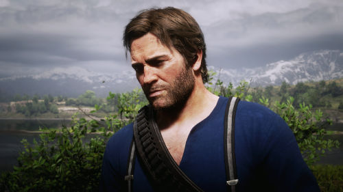 aslutforarthurmorgan: Trying out a new Reshade so naturally I had Arthur model a bit. I’m in an eter