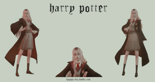 harry potter: magic awakened 2ver✟ mesh be from  harry potter: magic awakened✟ hq  compati