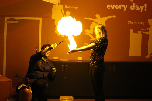 Hydrogen In Bubbles Reacts To Being Set On Fire, It Was So Cool