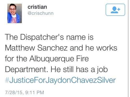 krxs10:  !!!!!!!!!!! ATTENTION !!!!!!!!!!!IF YOU HAVEN’T ALREADY HEARD YOU NEED TO READ THIS NOWFirefighter Tells 911 Caller To ‘Deal With It Yourself’& Hangs Up, Victim DiesAn investigation is underway after a New Mexico firefighter dismissively