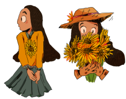 Copperbrain:  Connie Reminds Me Of A Sunflower 