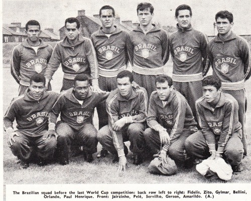 The Brazilian National Team, circa 1966.