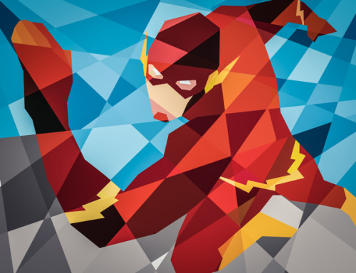 XXX herochan:  DC Comics Goes Geometric Created photo