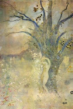 englishsnow:  The Spring, Odilon Redon 