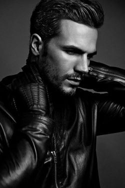 Black and White Men In Leather