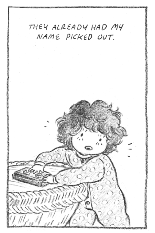Here’s some out-of-context pages from another new comic I’ll have for MoCCA Fest! I put 