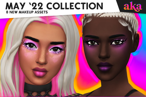 May ‘22 Makeup Collection“I am so happy to bring you my latest cc collection!
This set includes 8 makeup assets that are inspired by some of my amazing, creative friends who do looks like these all the time.
”
• 1 x Lip Gloss
• 1 x Blush
• 1 x...