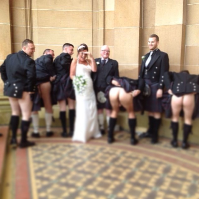 instalads:  Wedding photo.
