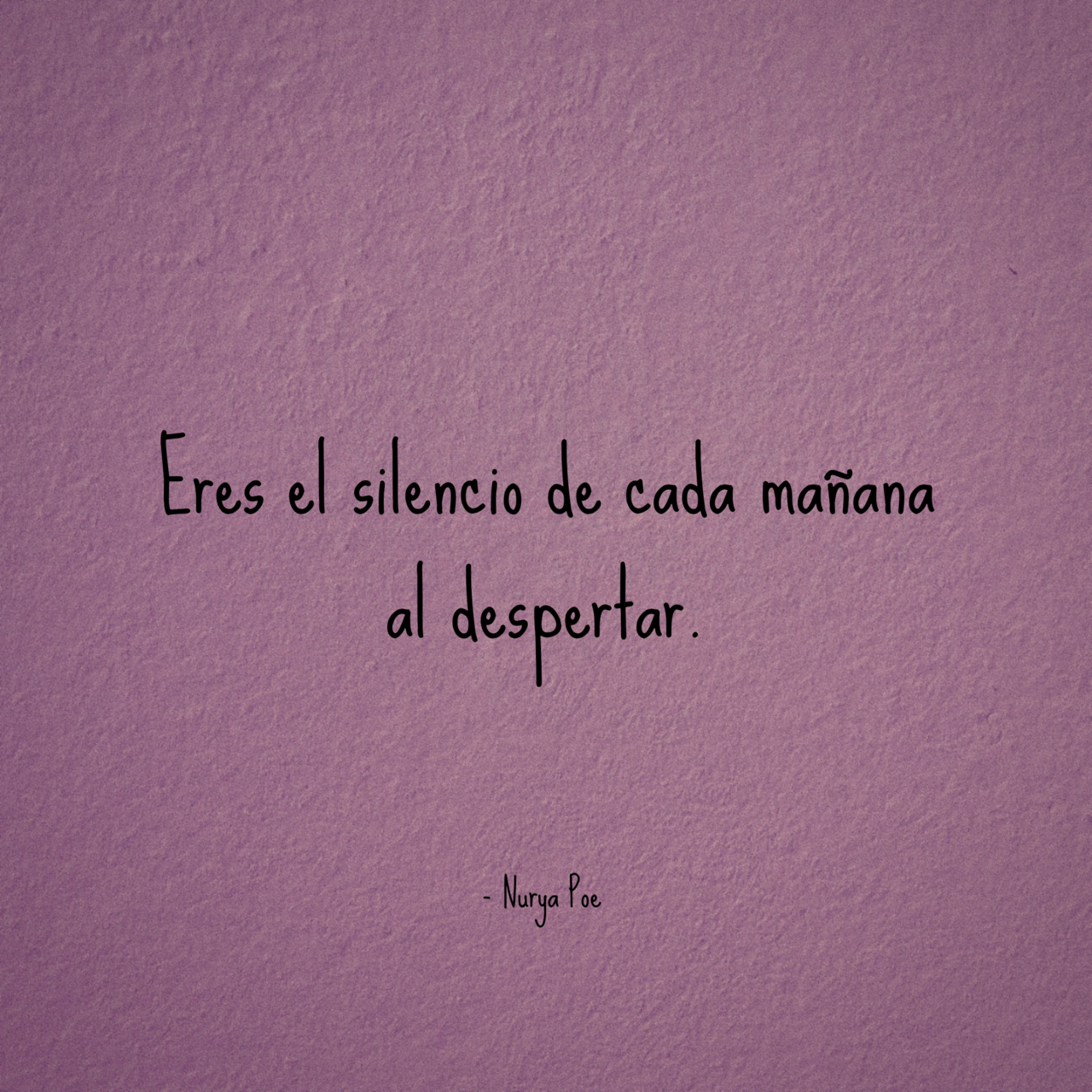 deletrasyarte:  Mi peor silencio.- Nurya Poe 