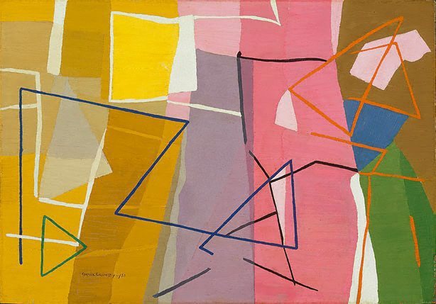 igormaglica:  Grace Crowley (1890-1979, Abstract, 1953.oil on hardboard, 61 x 87.3