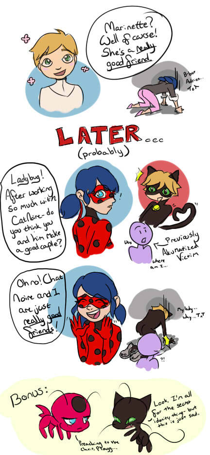 andreacharais:  Apparently my life is ML doodles now… But really, this poor otp