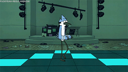 killerh0pe:  Everybody dance… in Regular Show.
