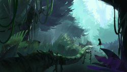 syfycity:  Dense Forest (30 min) a spitpaint