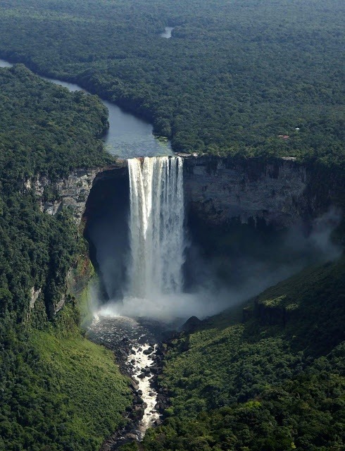 waterfallslove: Lovely Kaieteur Falls - Guy Waterfalls Love