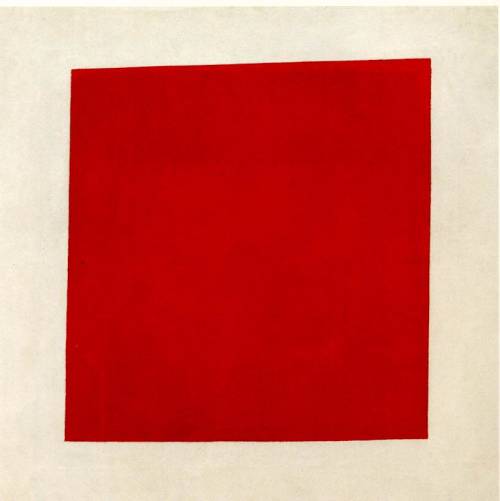 russianavantgarde:Kazimir Malevich - Red Square. 1915FOREVER.