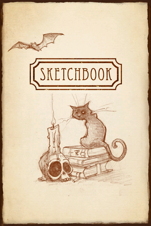 cpnblowfish:  Sketchbook of Poe’s Tell-Tale Heart by David Garcia Forés 