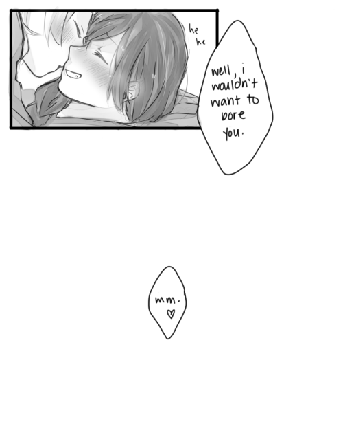 jiyeong:i’ve been trying to finish old comics lately (’: this is a part of the first chapter of this