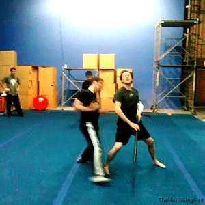 The Avengers // The Avengers fight choreography training